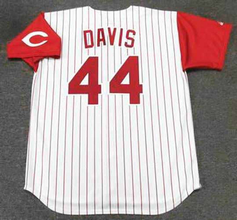 Cincinnati Reds Eric Davis MLB jersey front view