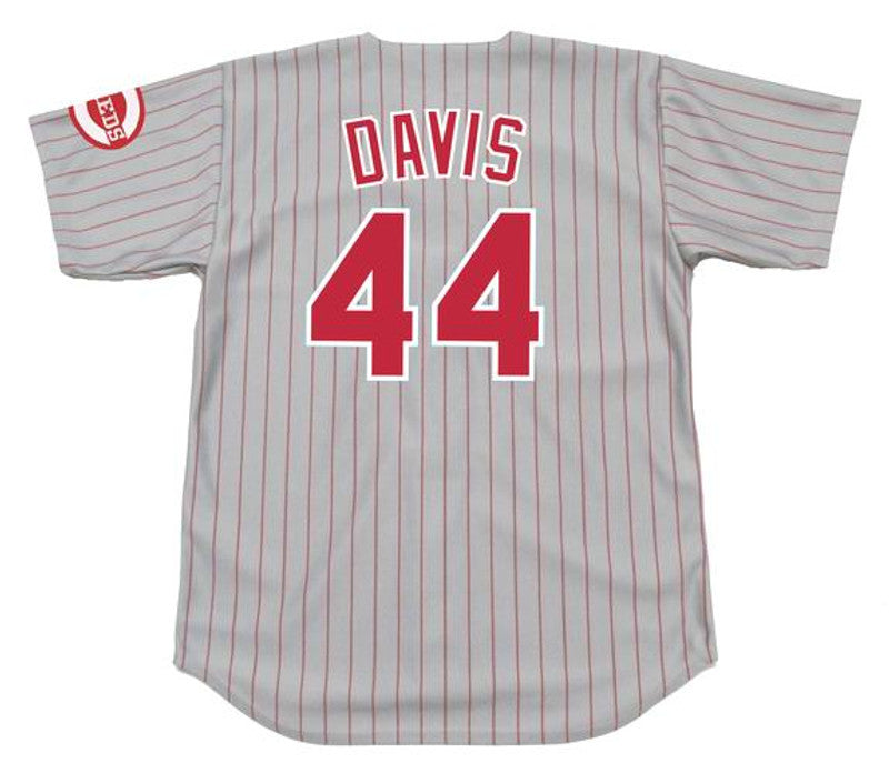 Cincinnati Reds Eric Davis MLB jersey front view