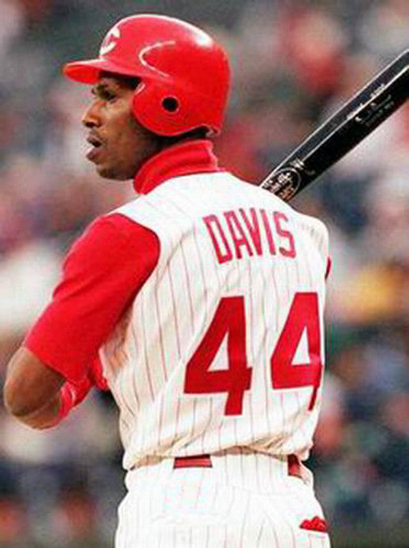 Cincinnati Reds Eric Davis MLB jersey front view