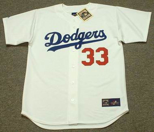 Los Angeles Dodgers Eric Davis Cooperstown MLB jersey front view