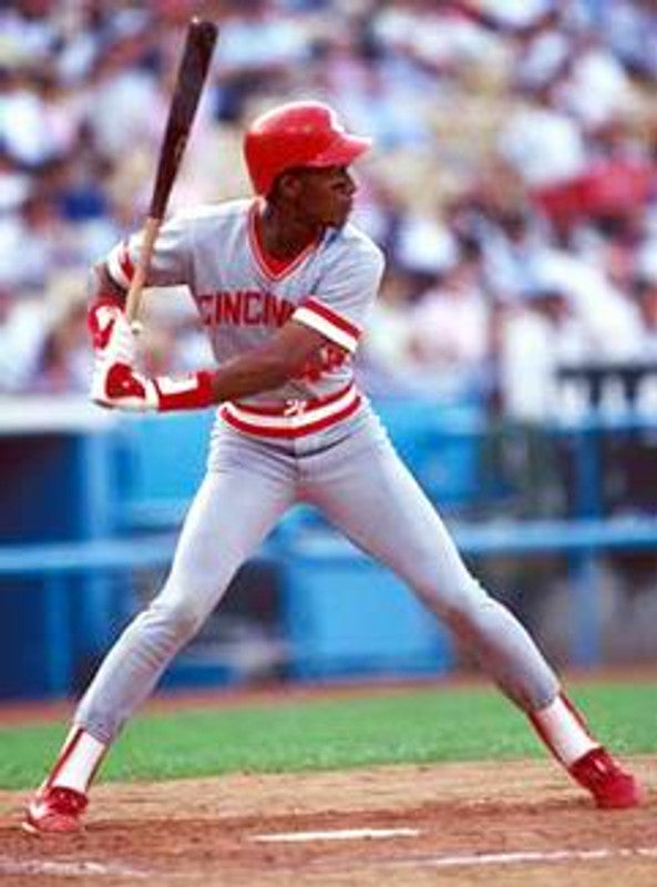 Cincinnati Reds Eric Davis Cooperstown MLB jersey front view