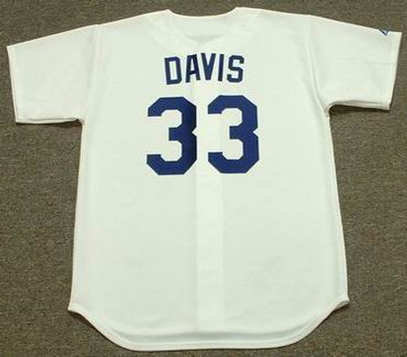 Los Angeles Dodgers Eric Davis Cooperstown MLB jersey front view