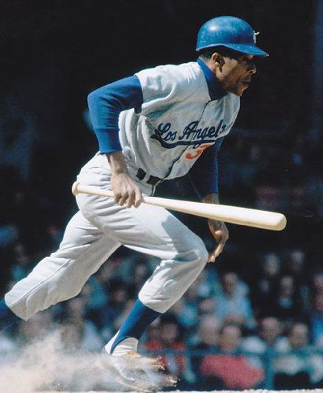 Los Angeles Dodgers Willie Davis MLB jersey front view
