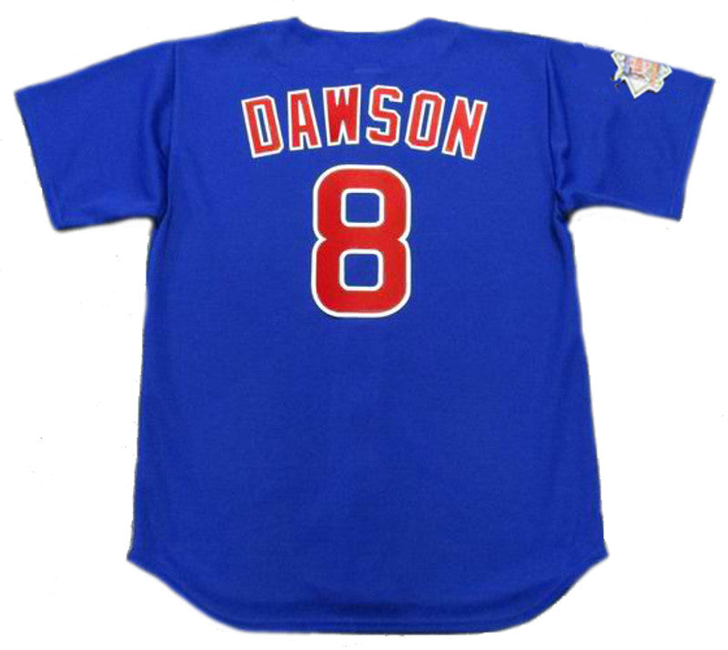 Chicago Cubs Andre Dawson MLB jersey front view