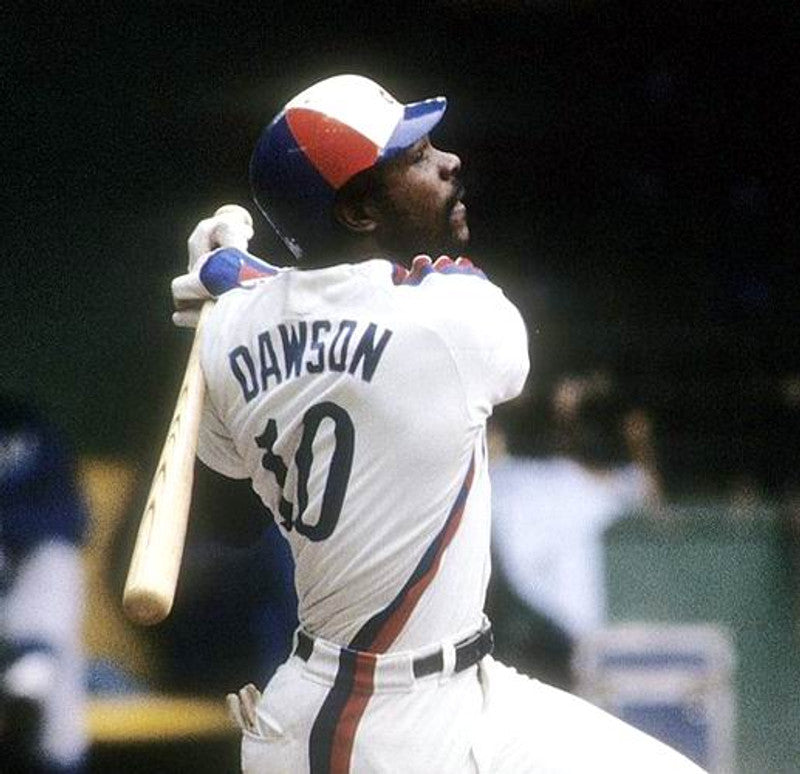 Montreal Expos Andre Dawson MLB jersey front view