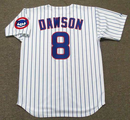 Chicago Cubs Andre Dawson MLB jersey front view
