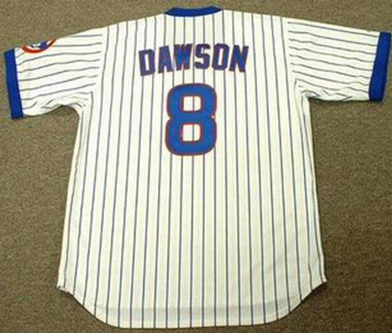 Chicago Cubs Andre Dawson MLB jersey front view