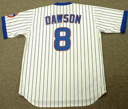 Chicago Cubs Andre Dawson MLB jersey front view