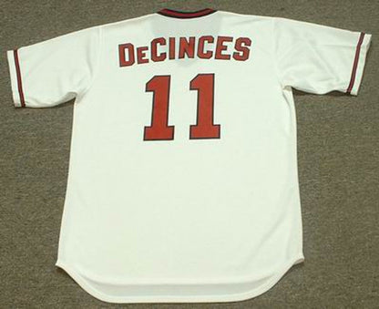 Doug Decinces California Angels 1982 Cooperstown Throwback Baseball Jersey jersey front view