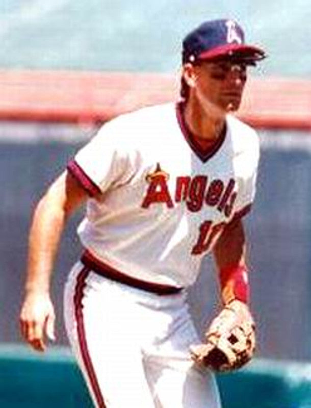 Doug Decinces California Angels 1982 Cooperstown Throwback Baseball Jersey jersey front view
