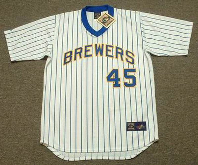 Milwaukee Brewers Rob Deer Cooperstown MLB jersey front view