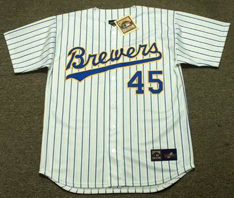RD MB Milwaukee 1990 Cooperstown Home Stitched Jersey, Vintage Baseball Jersey, Retro Sewn Jersey