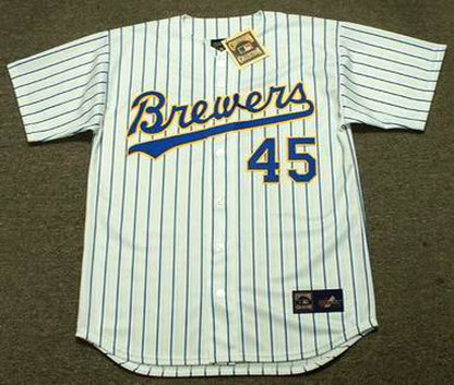 RD MB Milwaukee 1990 Cooperstown Home Stitched Jersey, Vintage Baseball Jersey, Retro Sewn Jersey