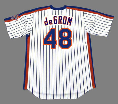 New York Mets Jacob Degrom MLB jersey front view