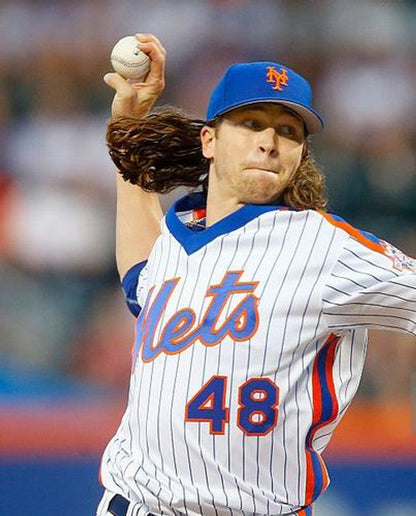 New York Mets Jacob Degrom MLB jersey front view