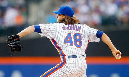 New York Mets Jacob Degrom MLB jersey front view
