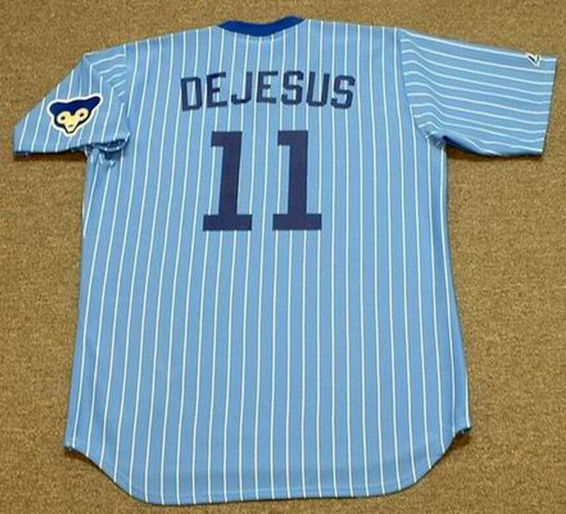Chicago Cubs Ivan Dejesus Cooperstown MLB jersey front view