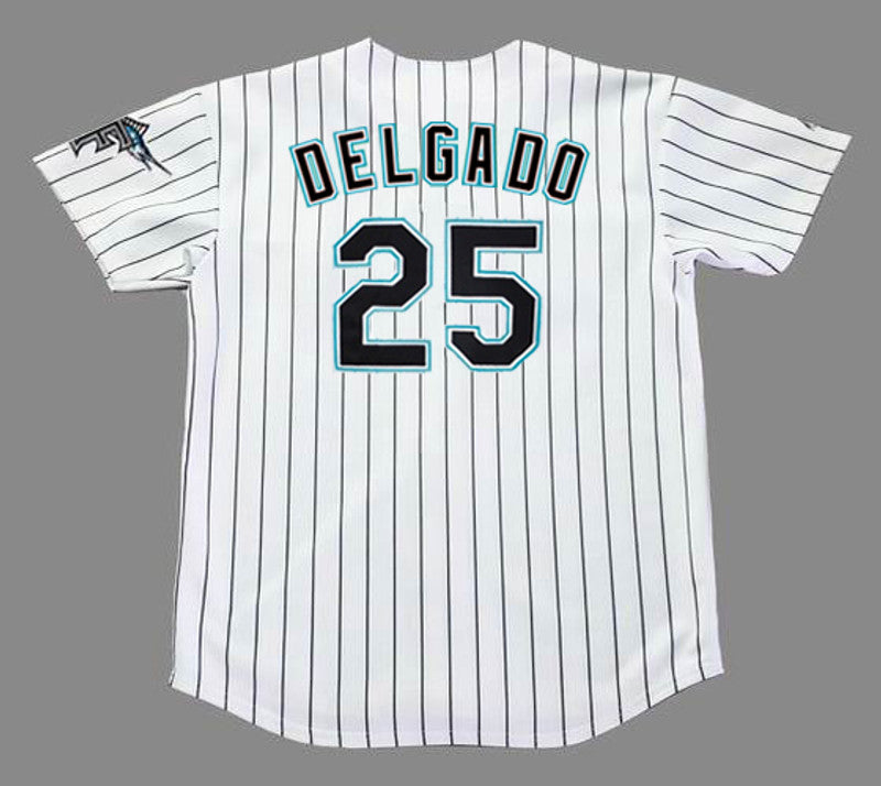 Florida Marlins Carlos Delgado MLB jersey front view