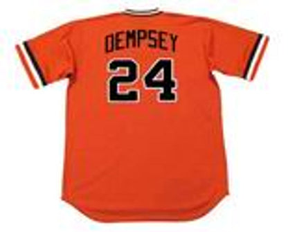 Baltimore Orioles Rick Dempsey Cooperstown MLB jersey front view