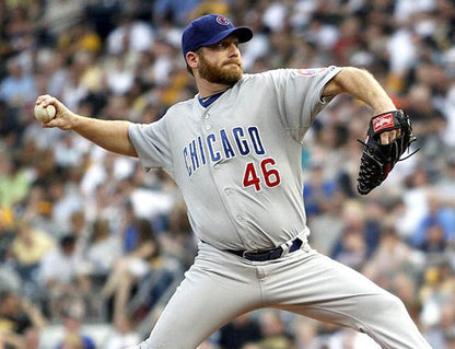 Chicago Cubs Ryan Dempster MLB jersey front view