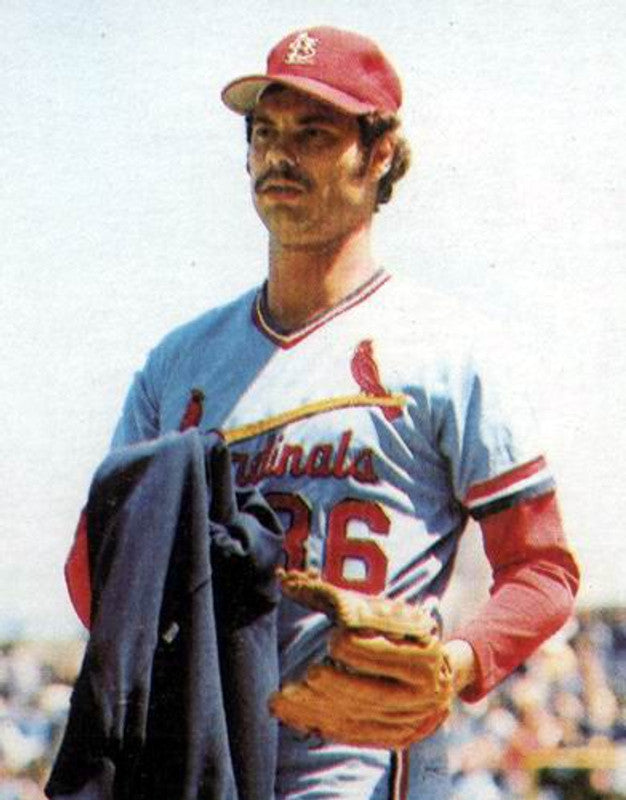 John Denny St Louis Cardinals 1978 Cooperstown Away Baseball Stitched Jersey jersey front view