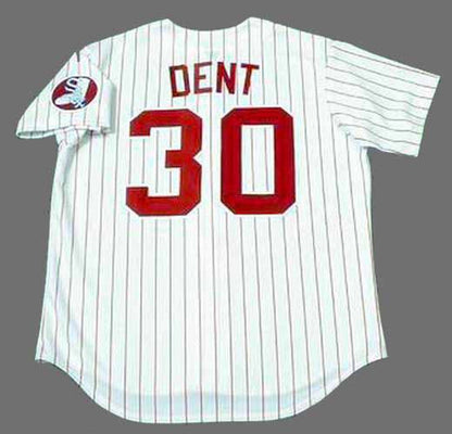 Chicago White Sox Bucky Dent 1970s MLB jersey front view