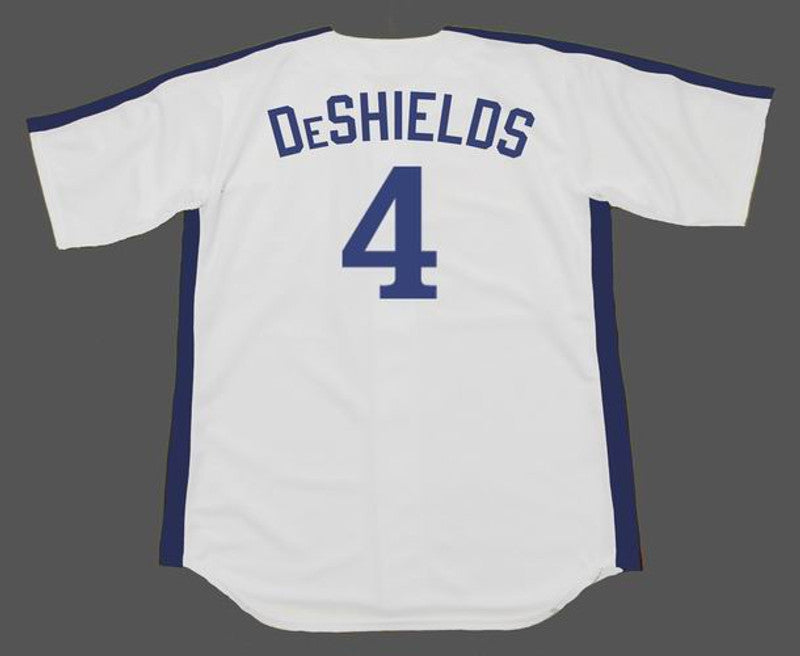 Montreal Expos Delino Deshields Cooperstown MLB jersey front view