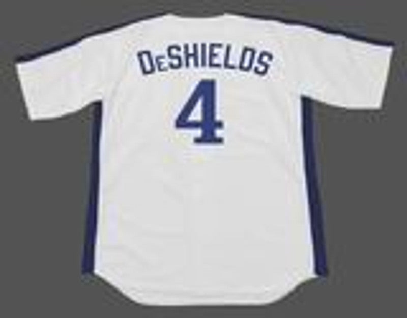 Montreal Expos Delino Deshields Cooperstown MLB jersey front view