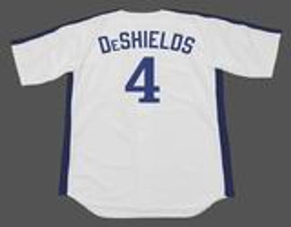 Montreal Expos Delino Deshields Cooperstown MLB jersey front view