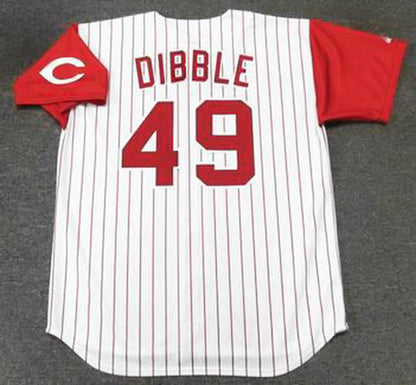 Cincinnati Reds Rob Dibble MLB jersey front view
