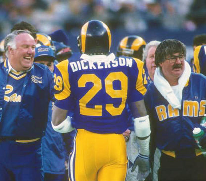Los Angeles Rams Eric Dickerson NFL jersey front view