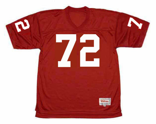 Dan Dierdorf St Louis Cardinals 1978 Throwback Nfl Football Jersey jersey front view