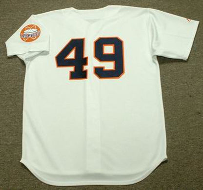 Houston Astros Larry Dierker 1960s Cooperstown MLB jersey front view