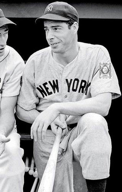 New York Yankees Joe Dimaggio Cooperstown MLB jersey front view