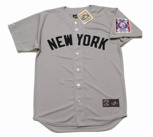 New York Yankees Joe Dimaggio Cooperstown MLB jersey front view