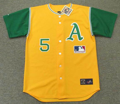 Oakland Athletics Joe Dimaggio Cooperstown MLB jersey front view