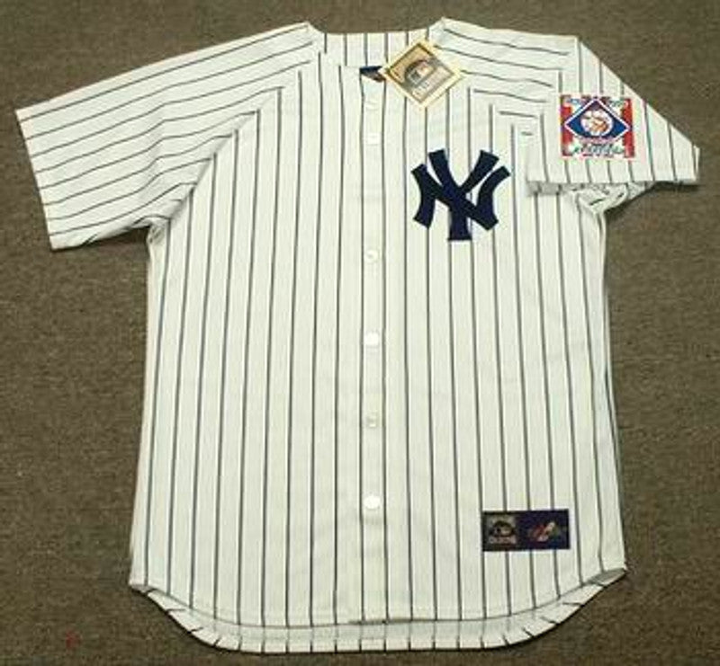 New York Yankees Lou Gehrig Cooperstown MLB jersey front view