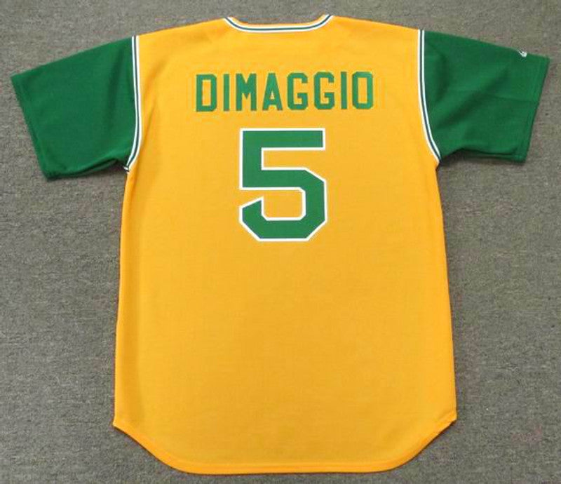 Oakland Athletics Joe Dimaggio Cooperstown MLB jersey front view