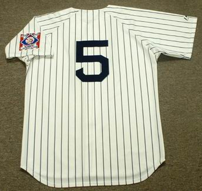 New York Yankees Joe Dimaggio Cooperstown MLB jersey front view