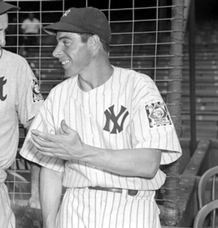 New York Yankees Joe Dimaggio Cooperstown MLB jersey front view