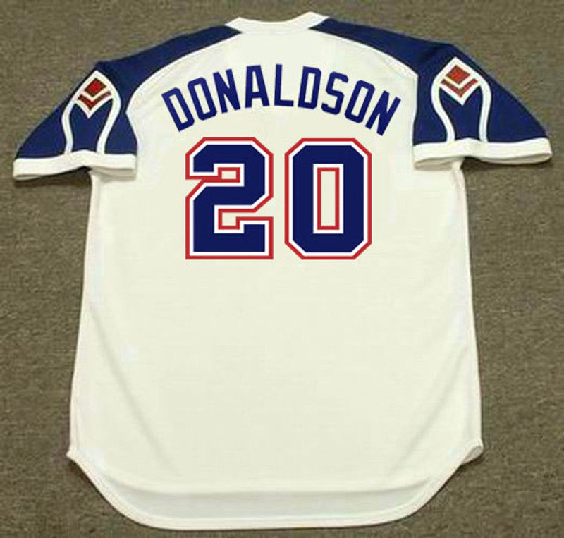Atlanta Braves Josh Donaldson 1970s MLB jersey front view