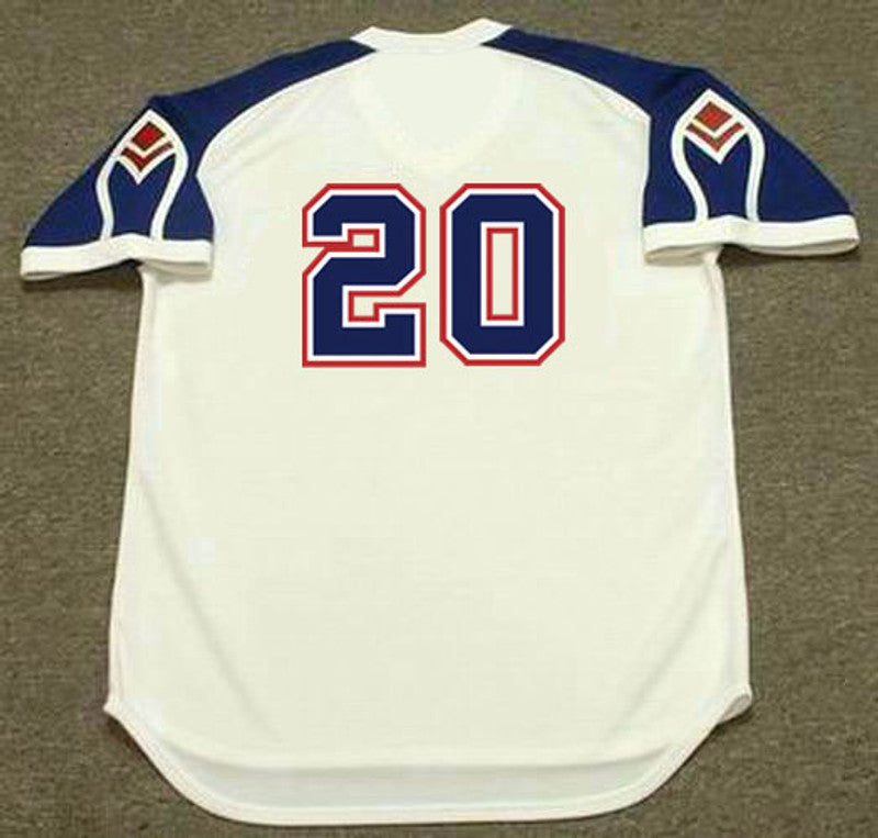 Atlanta Braves Josh Donaldson 1970s MLB jersey front view