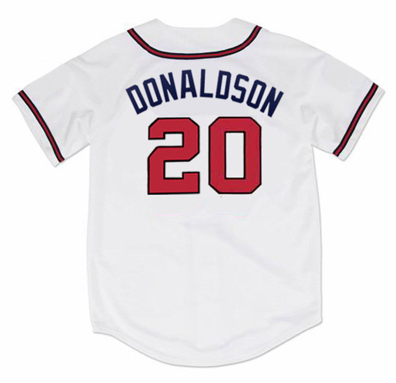 Atlanta Braves Josh Donaldson MLB jersey front view