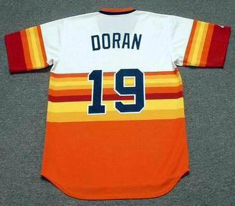 Houston Astros Bill Doran 1980s MLB jersey front view