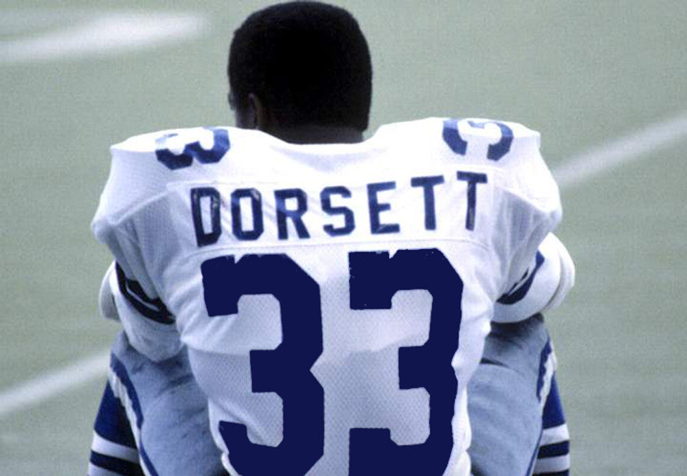Dallas Cowboys Tony Dorsett NFL jersey front view