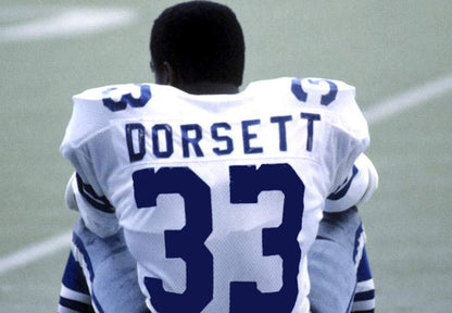 Dallas Cowboys Tony Dorsett NFL jersey front view