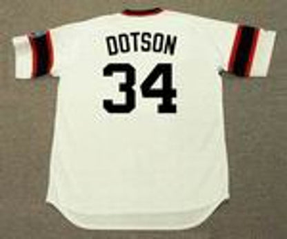 Chicago White Sox Rich Dotson MLB jersey front view
