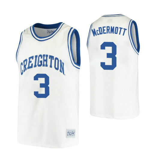 Creighton Bluejays 3 Doug Mcdermott White College Basketball Jersey stitched basketball jersey for game day fanwear