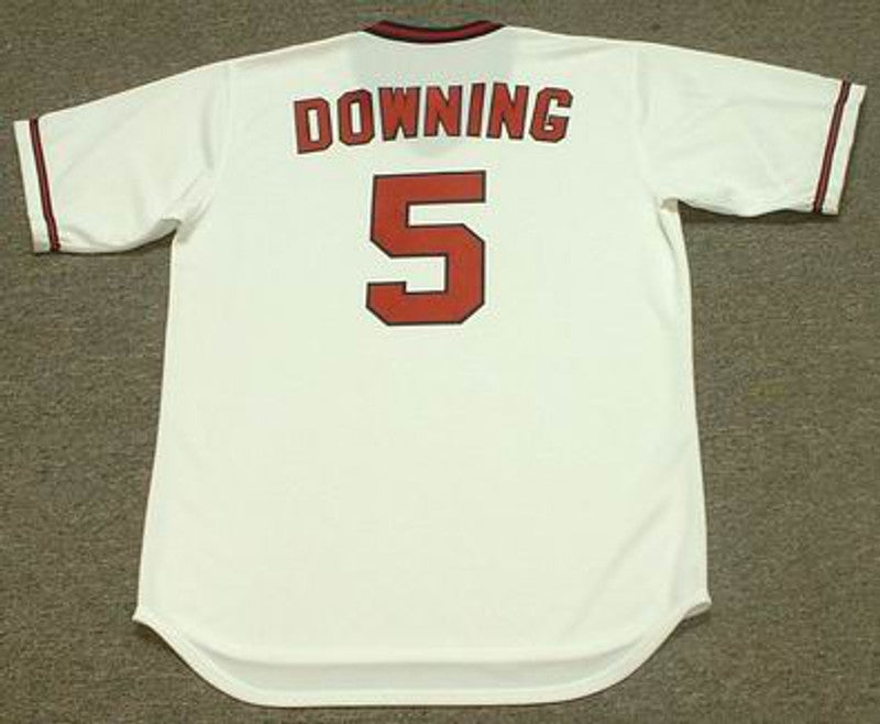 Brian Downing California Angels 1982 Cooperstown Throwback Baseball Jersey jersey front view
