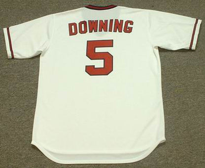 Brian Downing California Angels 1982 Cooperstown Throwback Baseball Jersey jersey front view